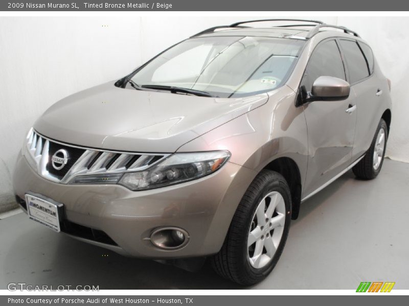 Tinted Bronze Metallic / Beige 2009 Nissan Murano SL