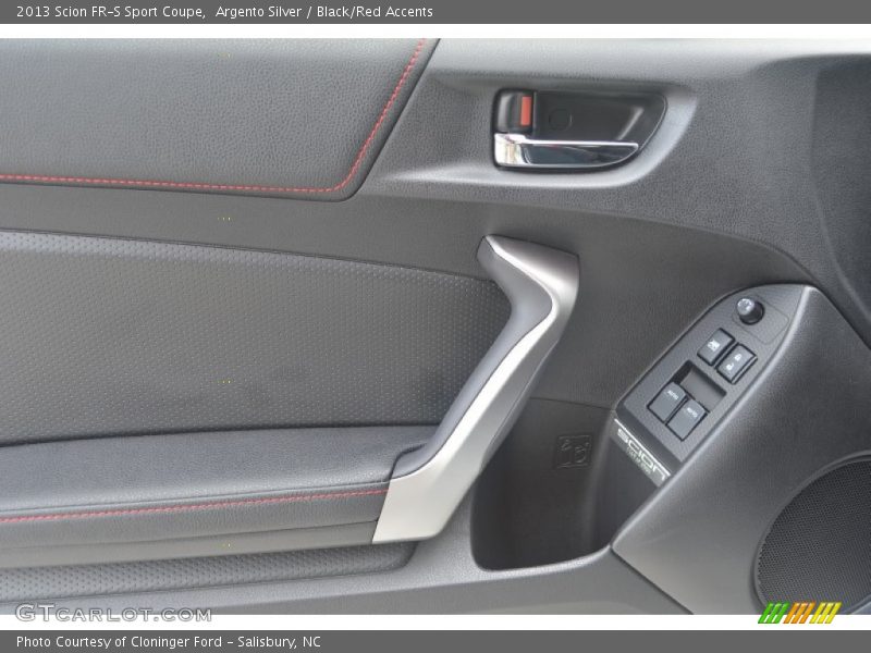 Argento Silver / Black/Red Accents 2013 Scion FR-S Sport Coupe