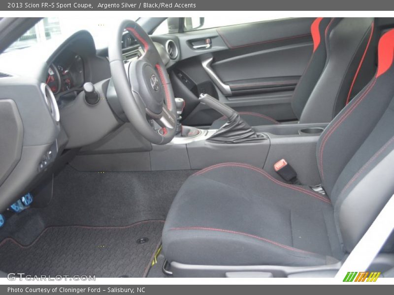 Argento Silver / Black/Red Accents 2013 Scion FR-S Sport Coupe
