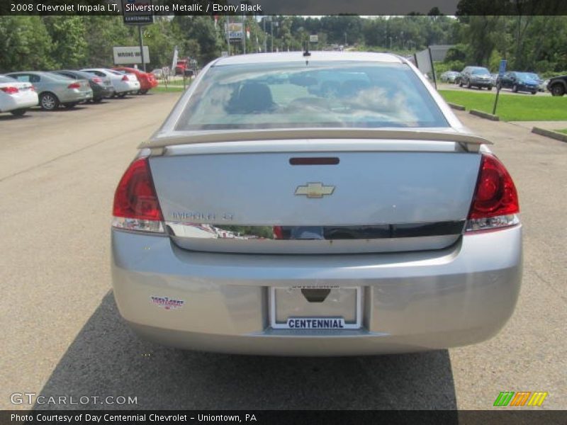 Silverstone Metallic / Ebony Black 2008 Chevrolet Impala LT