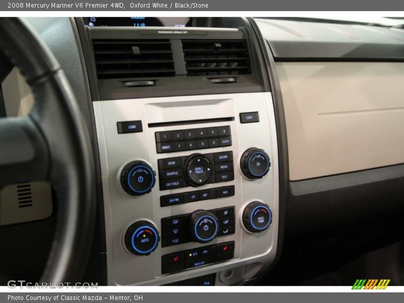 Oxford White / Black/Stone 2008 Mercury Mariner V6 Premier 4WD