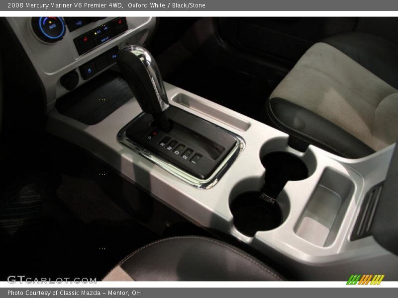 Oxford White / Black/Stone 2008 Mercury Mariner V6 Premier 4WD