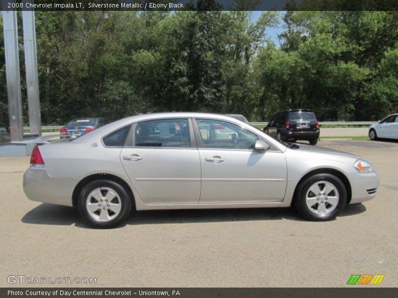 Silverstone Metallic / Ebony Black 2008 Chevrolet Impala LT