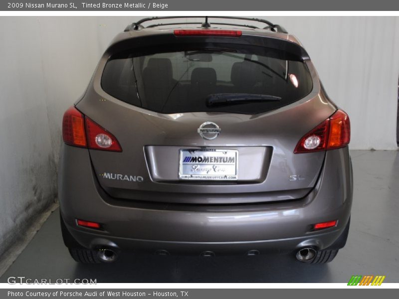 Tinted Bronze Metallic / Beige 2009 Nissan Murano SL