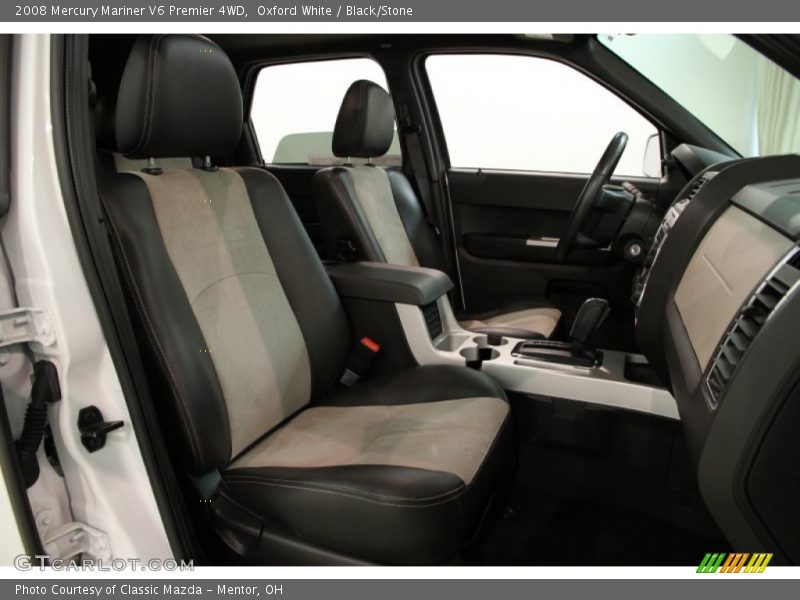 Oxford White / Black/Stone 2008 Mercury Mariner V6 Premier 4WD