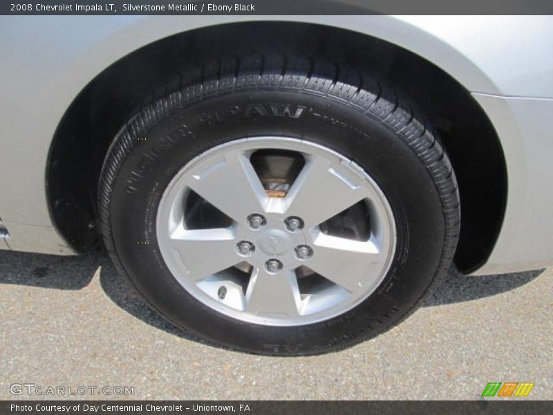 Silverstone Metallic / Ebony Black 2008 Chevrolet Impala LT