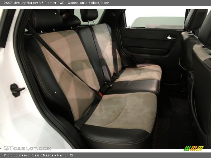 Oxford White / Black/Stone 2008 Mercury Mariner V6 Premier 4WD
