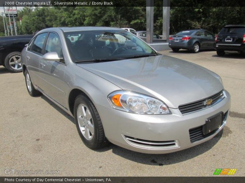 Silverstone Metallic / Ebony Black 2008 Chevrolet Impala LT