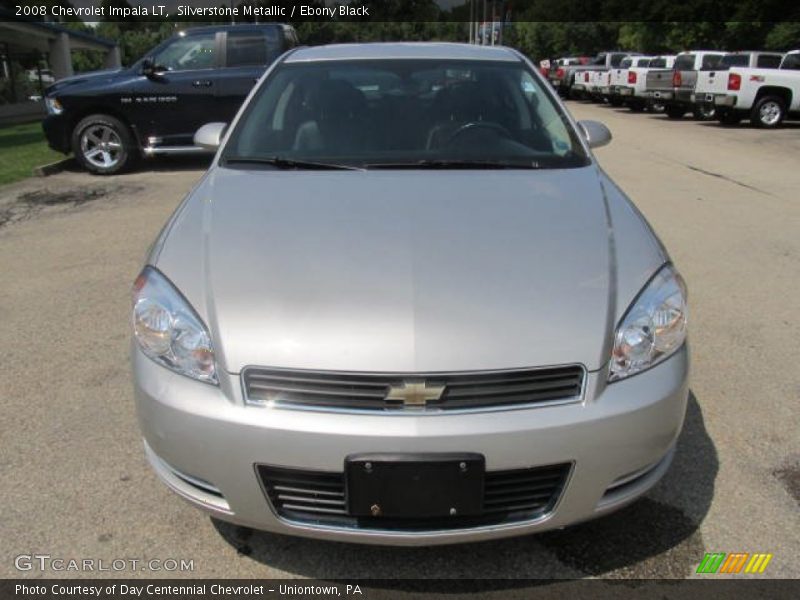 Silverstone Metallic / Ebony Black 2008 Chevrolet Impala LT