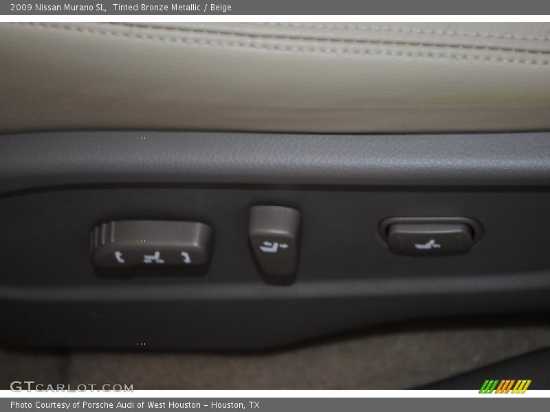 Tinted Bronze Metallic / Beige 2009 Nissan Murano SL