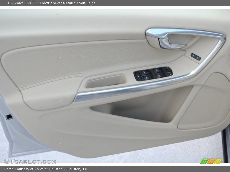 Electric Silver Metallic / Soft Beige 2014 Volvo S60 T5