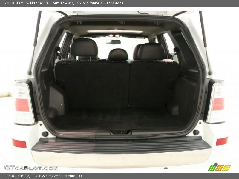 Oxford White / Black/Stone 2008 Mercury Mariner V6 Premier 4WD