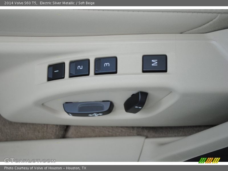Electric Silver Metallic / Soft Beige 2014 Volvo S60 T5