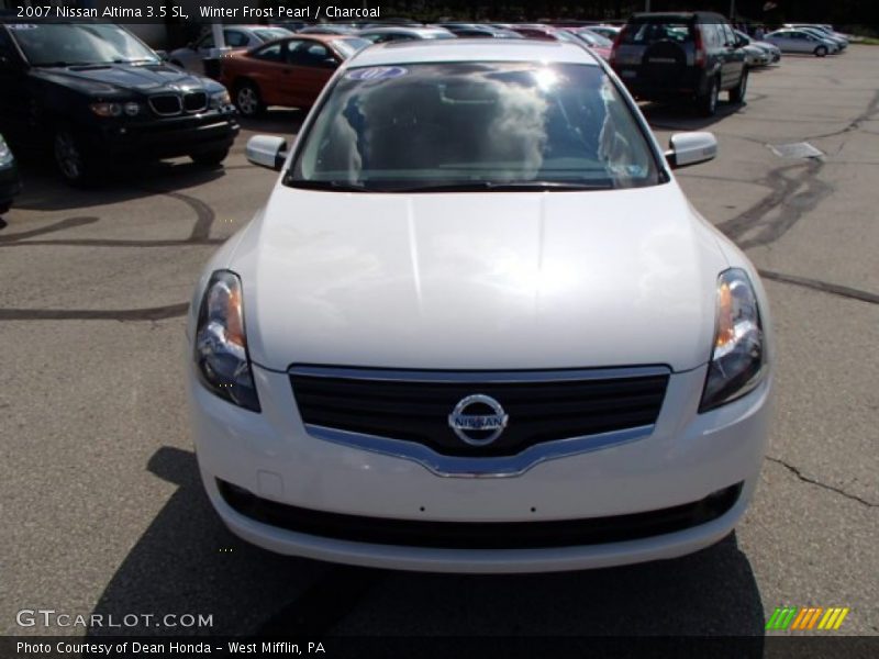 Winter Frost Pearl / Charcoal 2007 Nissan Altima 3.5 SL