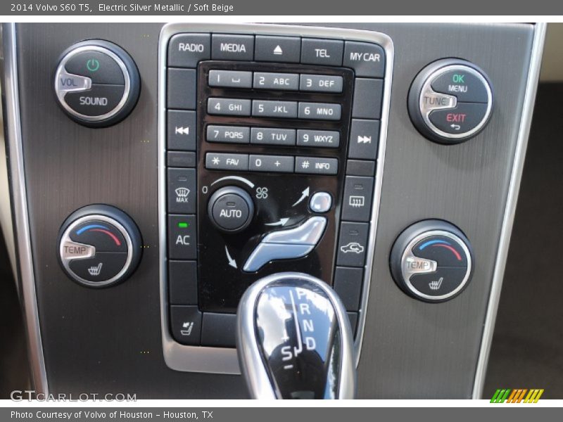 Electric Silver Metallic / Soft Beige 2014 Volvo S60 T5