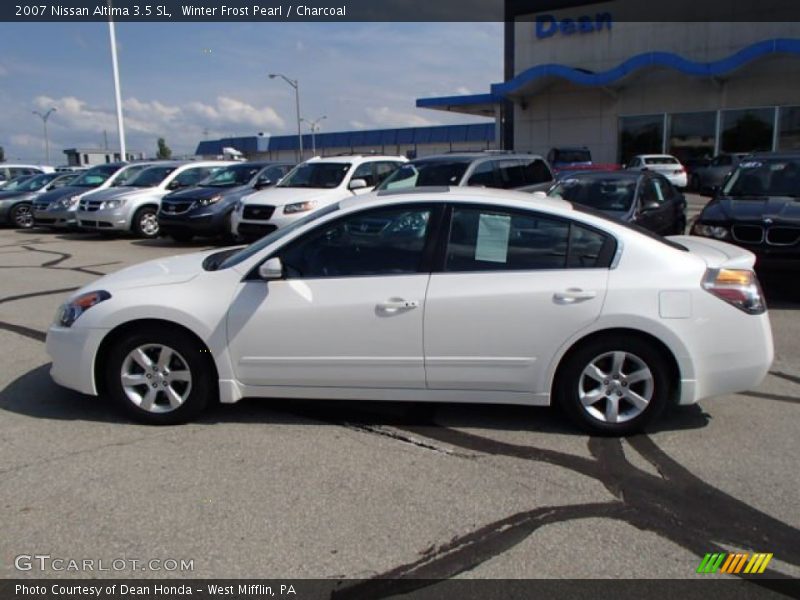 Winter Frost Pearl / Charcoal 2007 Nissan Altima 3.5 SL
