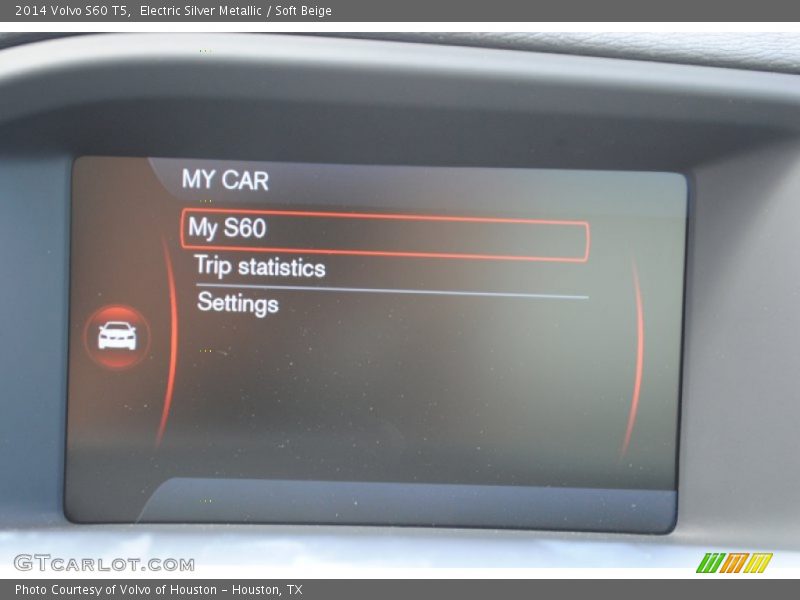 Electric Silver Metallic / Soft Beige 2014 Volvo S60 T5
