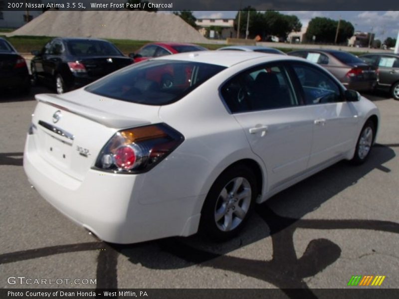 Winter Frost Pearl / Charcoal 2007 Nissan Altima 3.5 SL