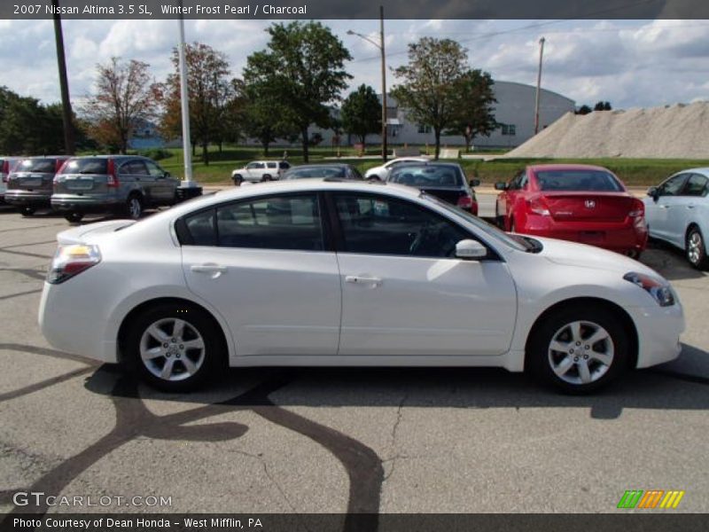 Winter Frost Pearl / Charcoal 2007 Nissan Altima 3.5 SL