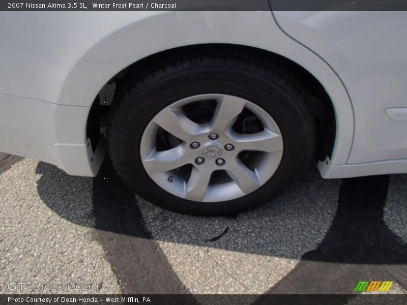 Winter Frost Pearl / Charcoal 2007 Nissan Altima 3.5 SL