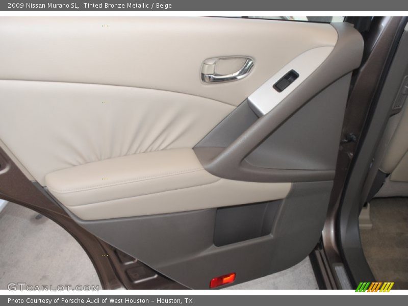Tinted Bronze Metallic / Beige 2009 Nissan Murano SL