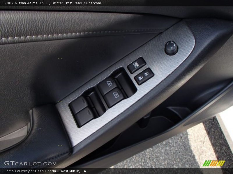 Winter Frost Pearl / Charcoal 2007 Nissan Altima 3.5 SL