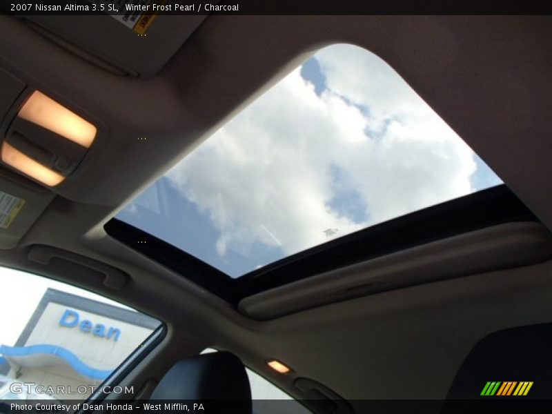 Winter Frost Pearl / Charcoal 2007 Nissan Altima 3.5 SL