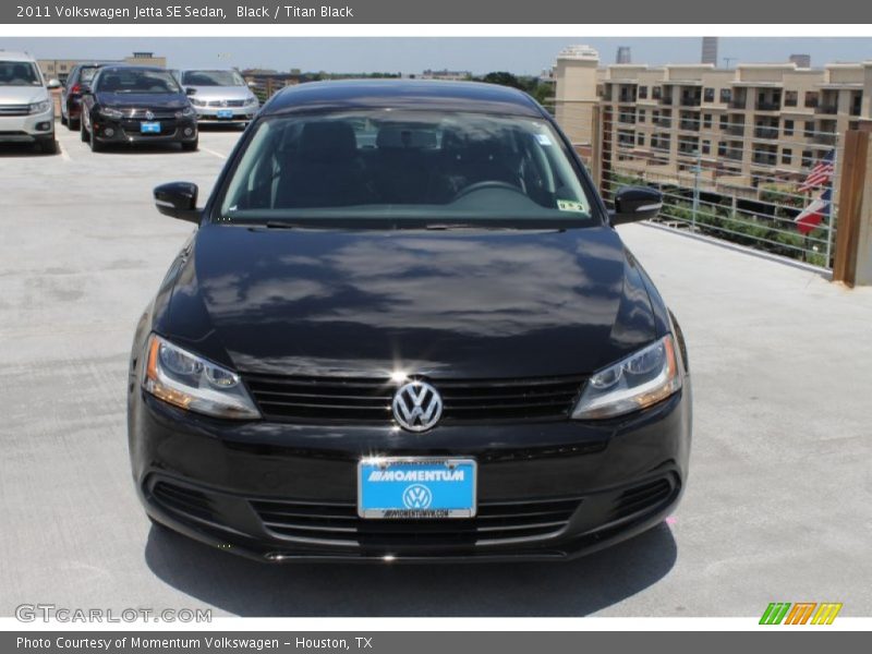 Black / Titan Black 2011 Volkswagen Jetta SE Sedan