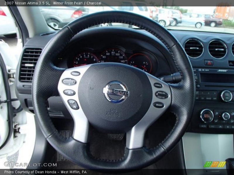 Winter Frost Pearl / Charcoal 2007 Nissan Altima 3.5 SL