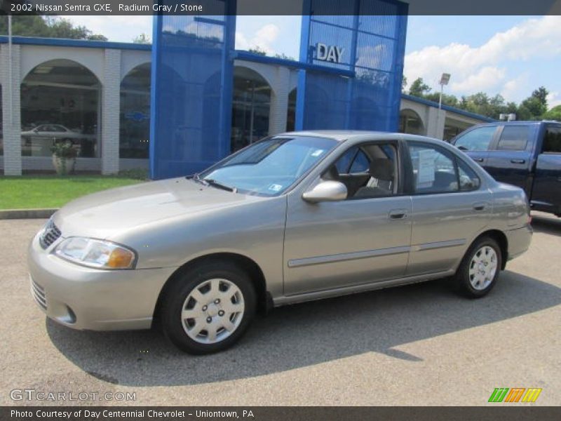 Radium Gray / Stone 2002 Nissan Sentra GXE