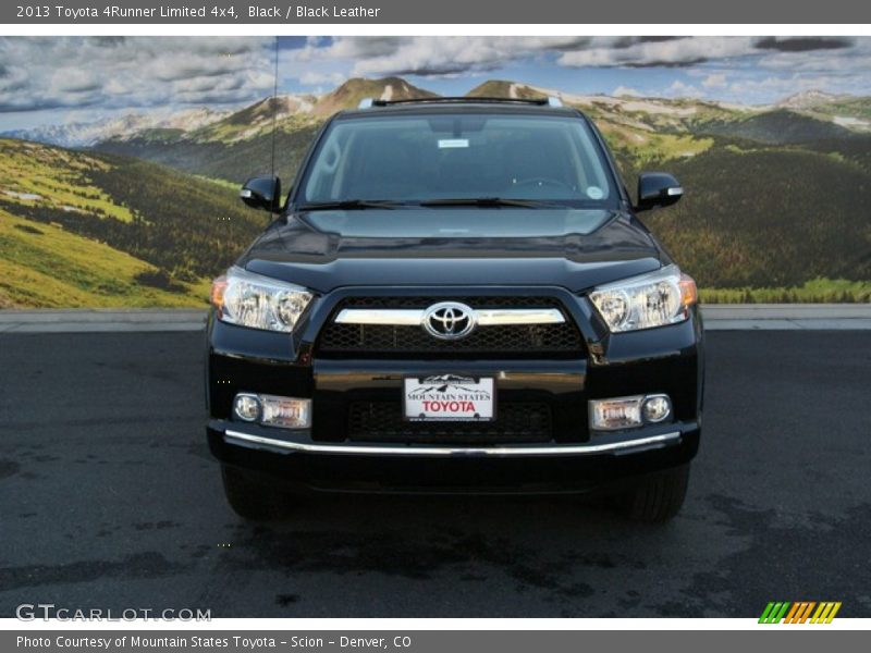Black / Black Leather 2013 Toyota 4Runner Limited 4x4