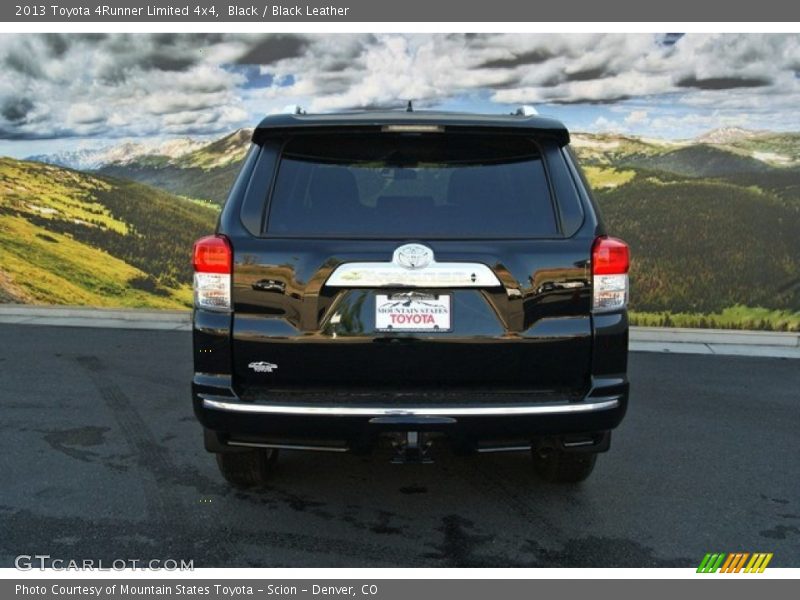 Black / Black Leather 2013 Toyota 4Runner Limited 4x4