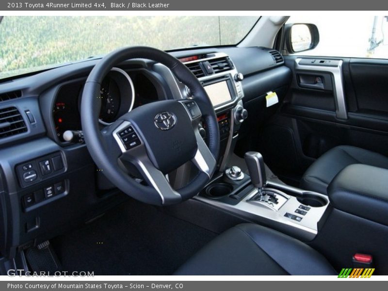 Black / Black Leather 2013 Toyota 4Runner Limited 4x4