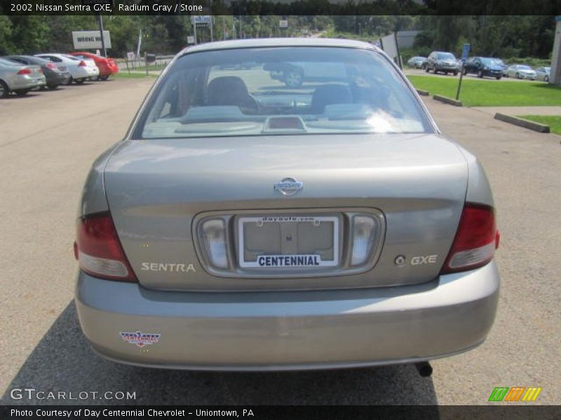 Radium Gray / Stone 2002 Nissan Sentra GXE