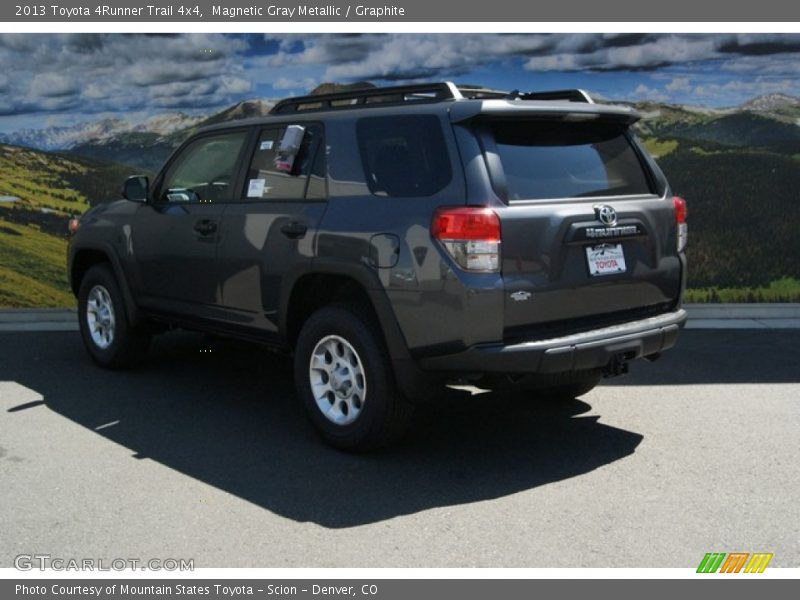 Magnetic Gray Metallic / Graphite 2013 Toyota 4Runner Trail 4x4