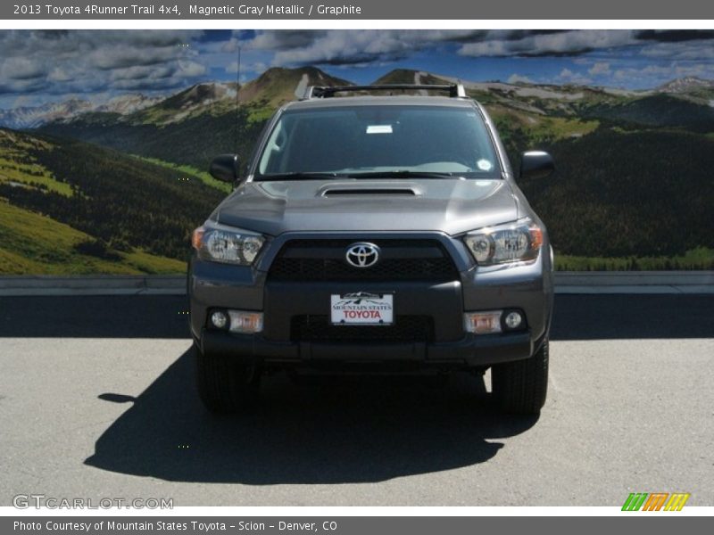 Magnetic Gray Metallic / Graphite 2013 Toyota 4Runner Trail 4x4