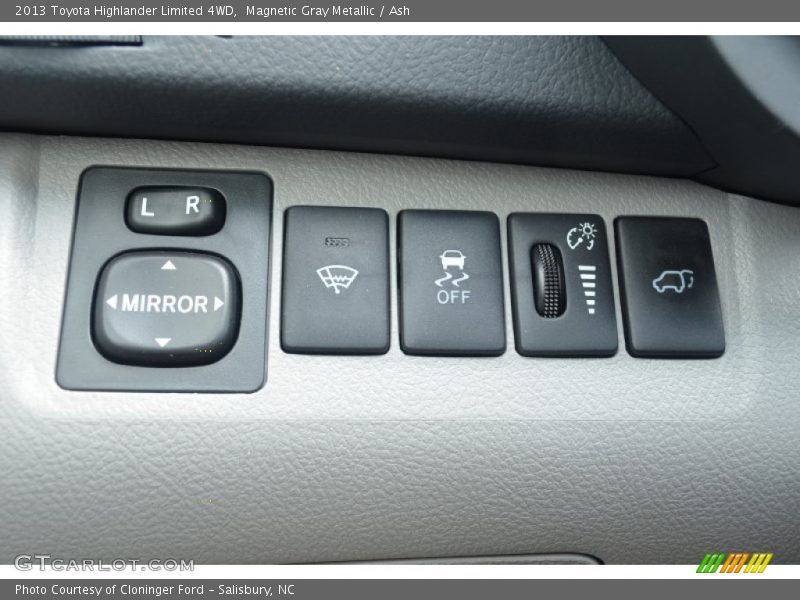 Magnetic Gray Metallic / Ash 2013 Toyota Highlander Limited 4WD