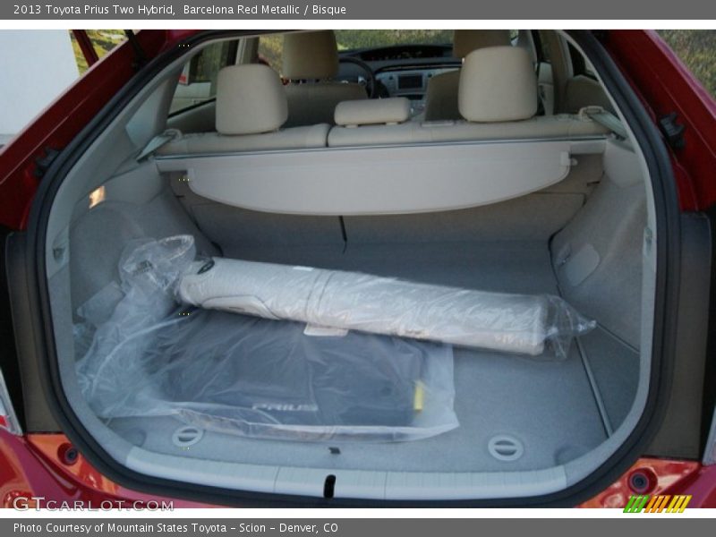 Barcelona Red Metallic / Bisque 2013 Toyota Prius Two Hybrid