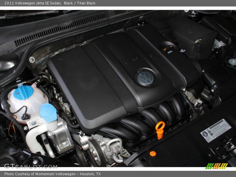 Black / Titan Black 2011 Volkswagen Jetta SE Sedan
