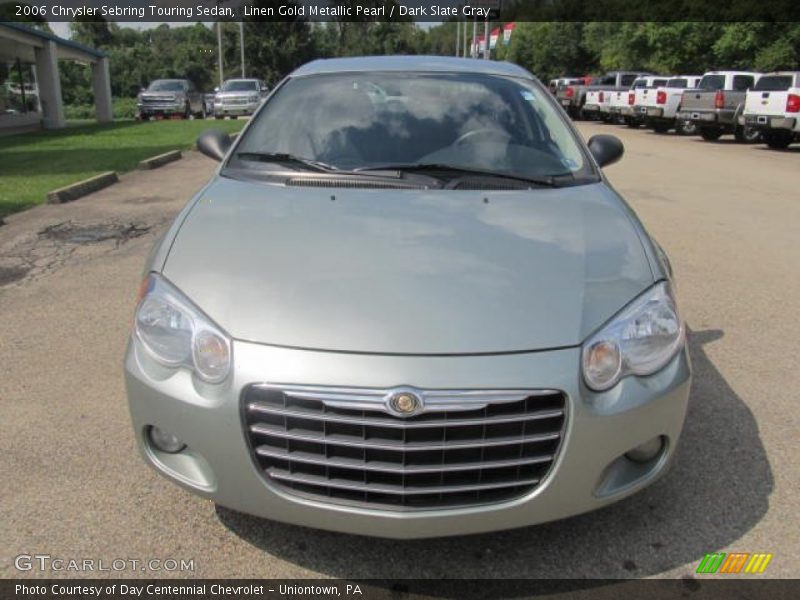 Linen Gold Metallic Pearl / Dark Slate Gray 2006 Chrysler Sebring Touring Sedan