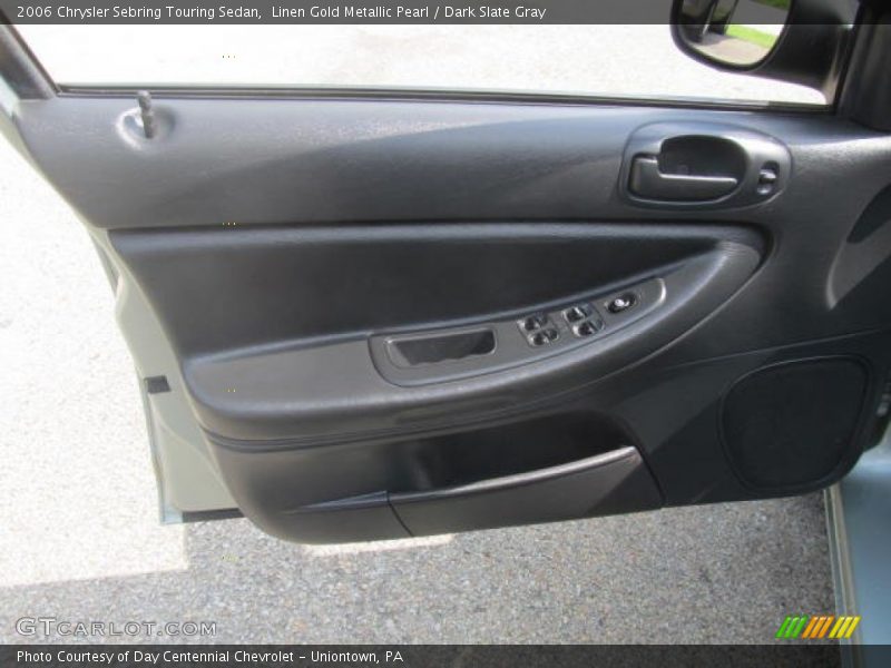 Linen Gold Metallic Pearl / Dark Slate Gray 2006 Chrysler Sebring Touring Sedan
