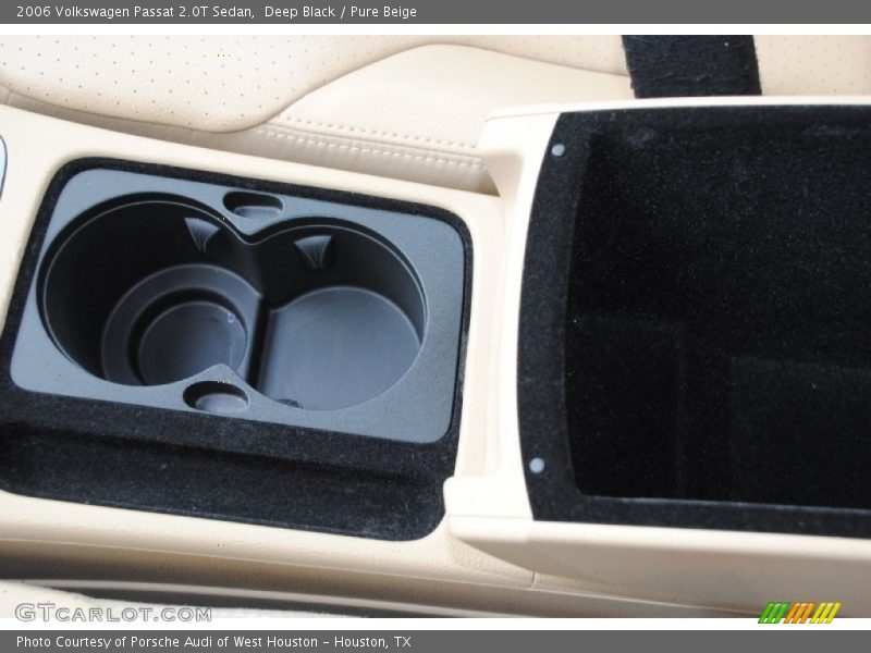 Deep Black / Pure Beige 2006 Volkswagen Passat 2.0T Sedan