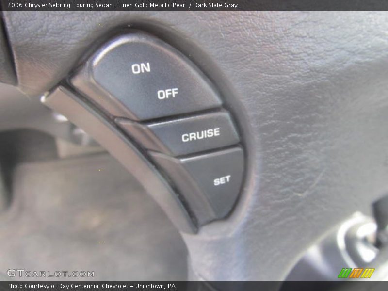 Linen Gold Metallic Pearl / Dark Slate Gray 2006 Chrysler Sebring Touring Sedan