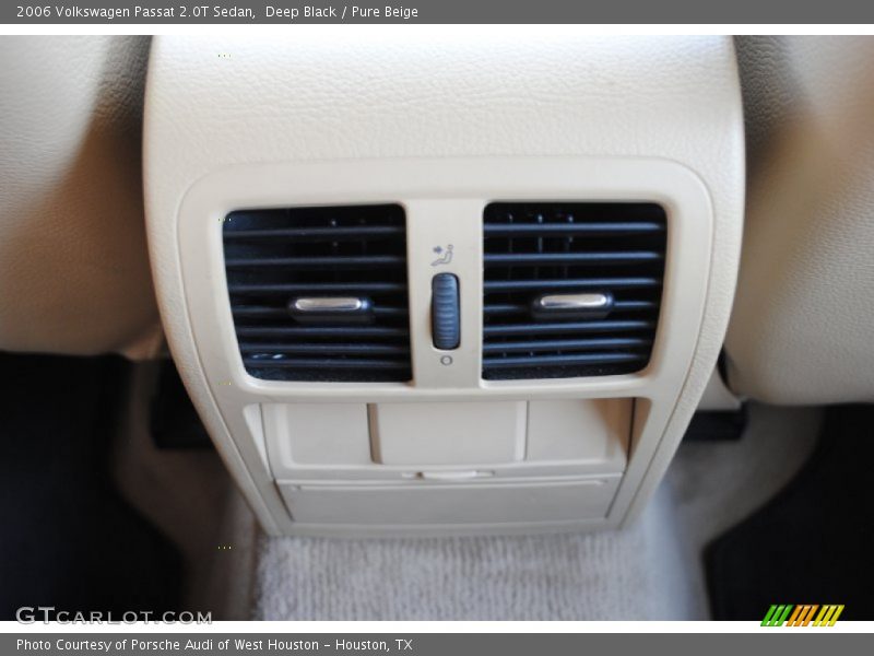 Deep Black / Pure Beige 2006 Volkswagen Passat 2.0T Sedan