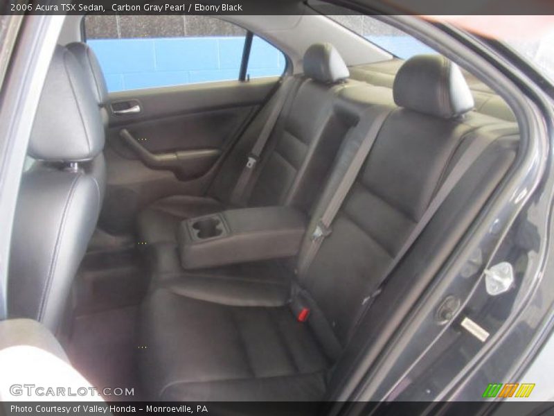 Carbon Gray Pearl / Ebony Black 2006 Acura TSX Sedan