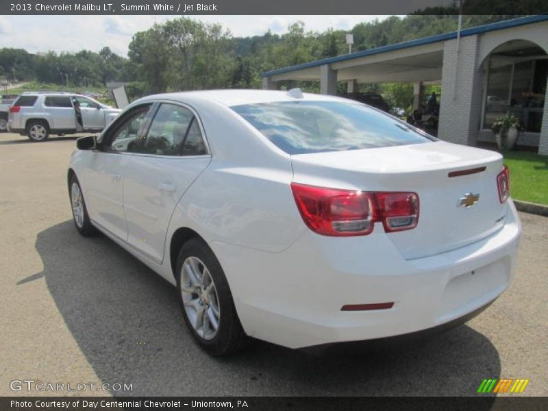 Summit White / Jet Black 2013 Chevrolet Malibu LT