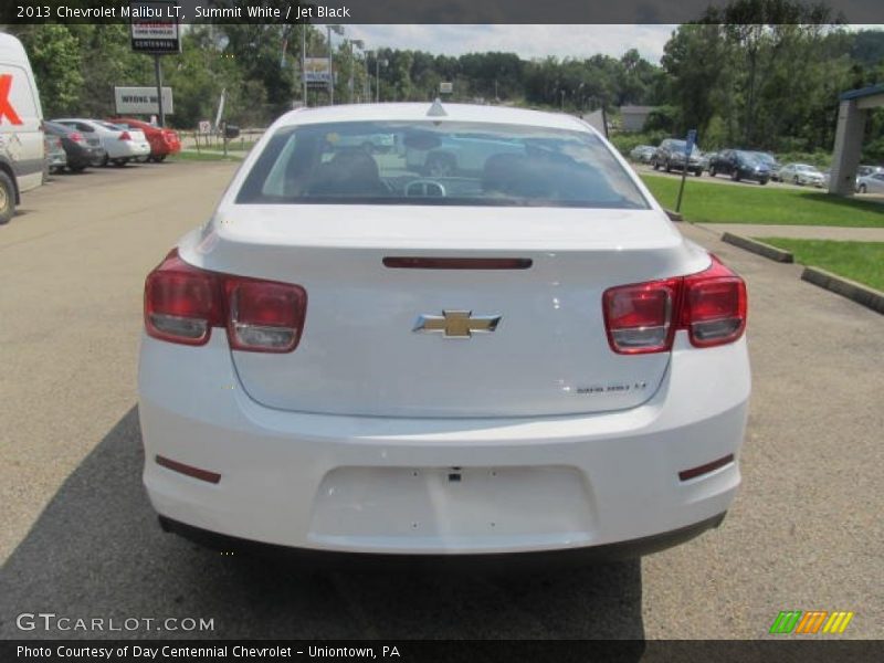 Summit White / Jet Black 2013 Chevrolet Malibu LT