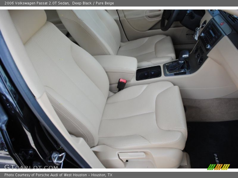 Deep Black / Pure Beige 2006 Volkswagen Passat 2.0T Sedan