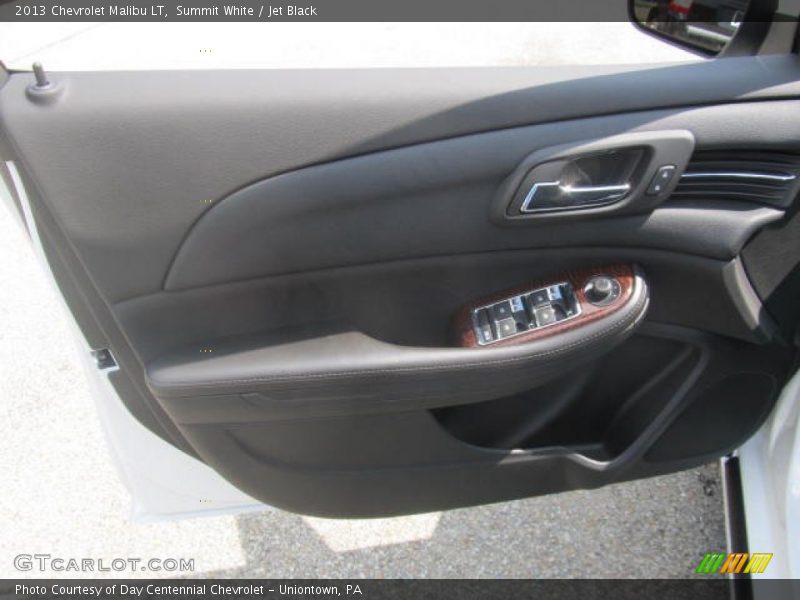 Summit White / Jet Black 2013 Chevrolet Malibu LT