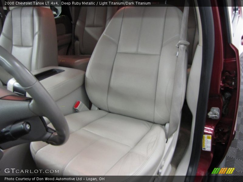 Deep Ruby Metallic / Light Titanium/Dark Titanium 2008 Chevrolet Tahoe LT 4x4